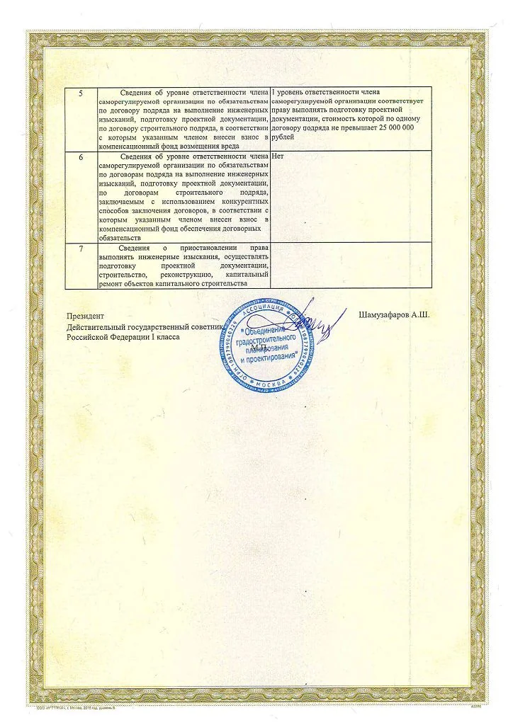 Допуск СРО — документ 2